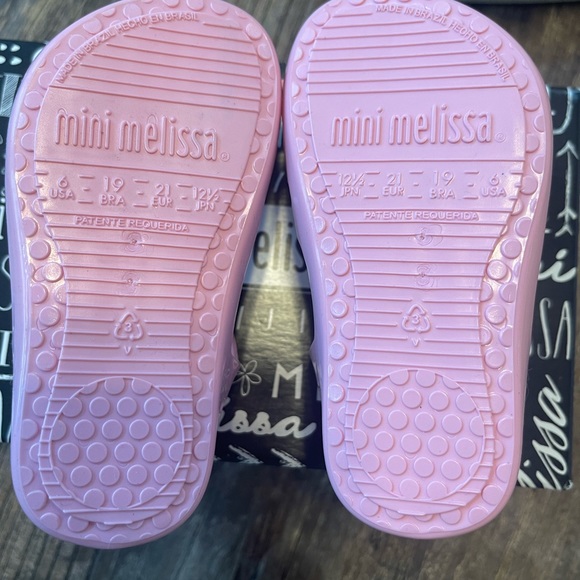 Mini Melissa Aranha + Fabula B Unicorn Horn Sandals Toddler Girls Size 6 Velcro - Picture 8 of 8